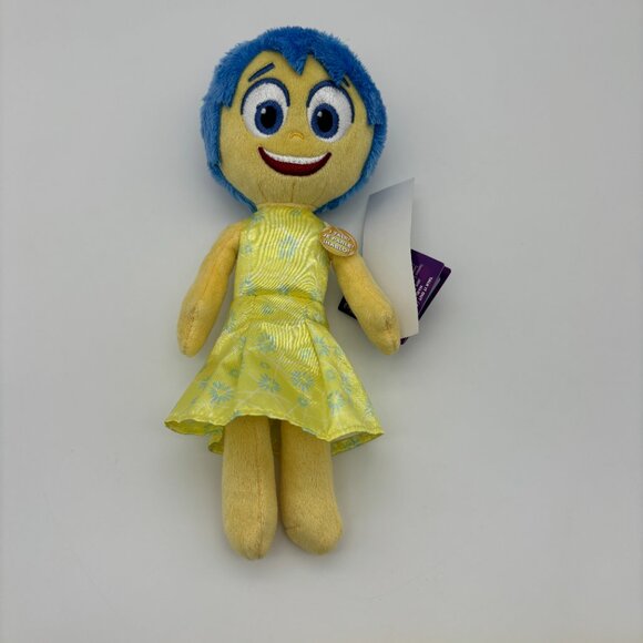 Inside Out 2 JOY Talk It Out Small Kids Toy Stuffed Plush with Sound NEW - Picture 1 of 3